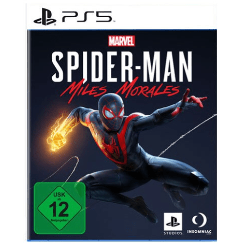 MARVEL'S SPIDER-MAN MILES MORALES PS5 DE USED2 MARVEL'S SPIDER-MAN MILES MORALES PS5 DE USED2